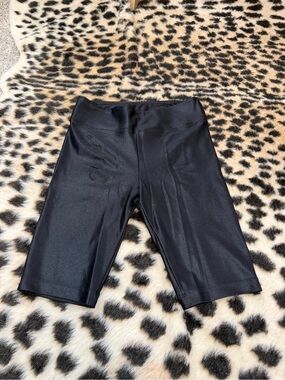 Koral Black High-Rise Athletic Shorts Sz M